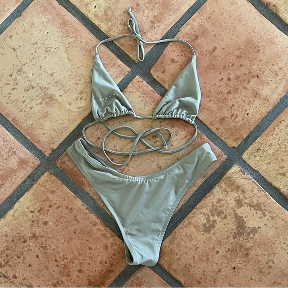 Sage Green Bikini Set - Picture 5 of 7